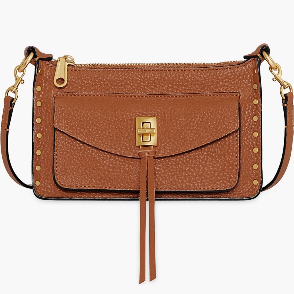 Rebecca Minkoff
Mini Darren Leather
Crossbody Bag
Color: Caramello